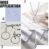 Unicraftale Link & Junp Ring Set for DIY Jewelry Making Finding Kit STAS-UN0032-04-6