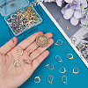 Beebeecraft 80Pcs 4 Style 304 Stainless Steel Leverback Earring Findings STAS-BBC0003-77-3