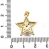 Brass Micro Pave Cubic Zirconia Pendants KK-K401-04B-G-3