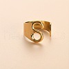 304 Stainless Steel Cuff Rings FS-WGEAFE6-37-1