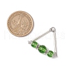 Transparent Glass Pendants PALLOY-JF03578-2