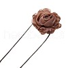 3D Flower Polyester Wrap Choker Necklaces for Women FS-WG577A7-05-2
