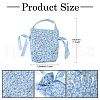 Cloth High Jacquard Flower Sugar Gift Drawstring Bags with Handle ST-CJ0004-01A-2