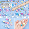   240Pcs 8 Colors Acrylic Beads MACR-PH0001-82-2