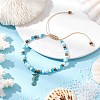 Alloy Charm Bracelets BJEW-JB11721-05-1