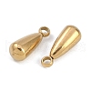 Ion Plating(IP) 304 Stainless Steel Pendants STAS-K252-03G-2