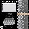 FINGERINSPIRE 7.5 Yards Milk Fiber Lace Trim OCOR-FG0002-48-2