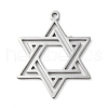 Non-Tarnish 304 Stainless Steel Pendants STAS-R116-01P-1