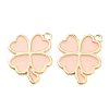 Alloy Enamel Pendants ENAM-D051-14G-01-1