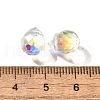 Transparent Glass Charms GLAA-P070-A04-4