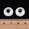 Opaque Resin European Beads RESI-T057-29M-3
