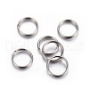 Tarnish Resistant 304 Stainless Steel Split Rings STAS-P223-22P-04-1