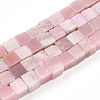 Natural Pink Opal Beads Strands G-T140-44A-02-4