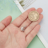  1Pc Rhodium Plated 925 Sterling Silver Enhancer Shortener Bails STER-PH0001-92-3