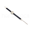 PU Leather Cord Bracelet Making AJEW-TAC0034-02B-1