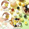 DIY Bubblegum Bracelet Pendant Decoration Making Kit for Sunflower Theme MACR-CJC0005-02A-01-3