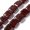 Natural Brecciated Jasper Beads Strands G-L253-13-1