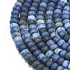Natural Dumortierite Beads Strands G-P575-A03-8x5mm-3