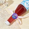 Brass Wax Seal Stamps with Wood Handle AJEW-WH0412-0101-5