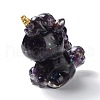 Resin Unicorn Figurine Home Decoration UNIC-PW0001-054F-2