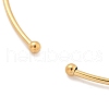 304 Stainless Steel Arm Cuff Bangle Makings AJEW-P127-01G-3