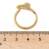 304 Stainless Steel Cuff Rings RJEW-P150-02G-5