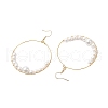 Shell Pearl Dangle Earring EJEW-JE05912-4