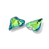 Electroplated Glass Pendants EGLA-M029-05-02-3