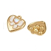 304 Stainless Steel Enamel Pendants STAS-L290-51G-2