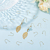 Unicraftale 200Pcs 304 Stainless Steel Earring Hooks STAS-UN0058-59G-2