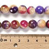 Dyed Natural Agate Beads Strands G-G203-09F-10mm-5