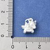 Fine Silver Unicorn Charms STER-R012-10S-3