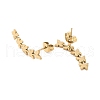 304 Stainless Steel Stud Earrings EJEW-K285-03G-2