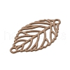 430 Stainless Steel Connector Charms STAS-H181-06-3