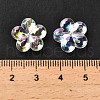 Transaparent Acrylic Beads PACR-H004-01A-4