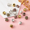 Tibetan Style Alloy European Beads MPDL-TA0001-03-RS-3