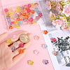 SUNNYCLUE 80Pcs 8 Colors Transparent Glass Beads GLAA-SC0002-22-3