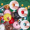 SUNNYCLUE 12 Colors Opaque Acrylic Beads OACR-SC0001-88-3