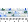 Glass Beads Strands EGLA-A034-M4mm-09-3
