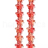Glass Beads Strands GLAA-B018-03D-1