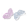 Transparent Crackle Acrylic Beads OACR-B031-10-2