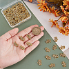   80Pcs Tibetan Style Zinc Alloy Chandelier Components Links FIND-PH0023-04AG-3