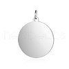 Anti-Tarnish 304 Stainless Steel Pendants STAS-I311-33H-P-1