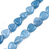 Natural Aquamarine Round Beads Strands G-R190-10mm-28-1