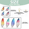 DIY Butterfly Wings Dangle Earring Making Kit DIY-TA0004-45-3