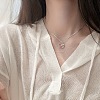 Alloy Crystal Rhinestone Ring with Constellation Pendant Necklaces FS-WG797BF-02-2