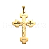 304 Stainless Steel Big Pendants STAS-R171-02G-1