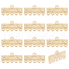 BENECREAT 12Pcs Brass Chandelier Components Links KK-BC0013-38B-1