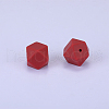 Hexagonal Silicone Beads SI-JX0020A-80-1
