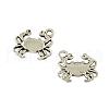 Tibetan Style Alloy Crab Pendants TIBEP-Q043-233-RS-1